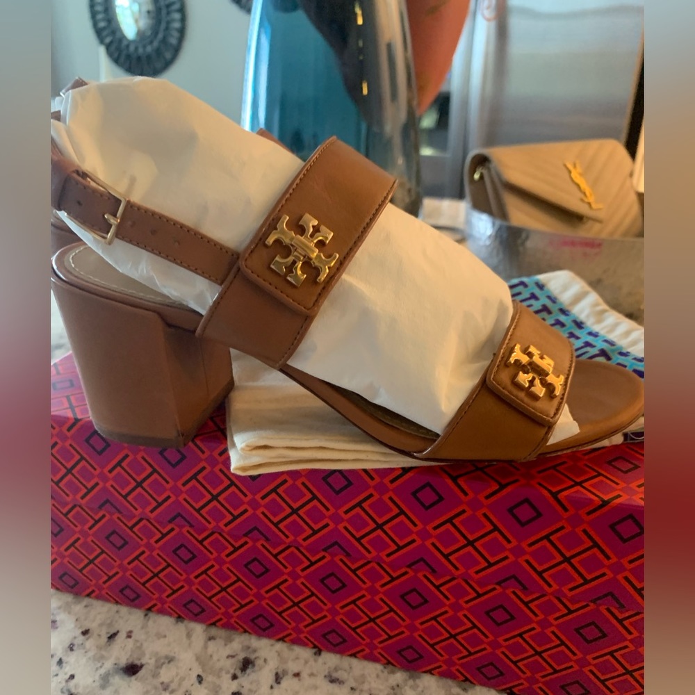 Tory Burch Kira 65mm tan sandal